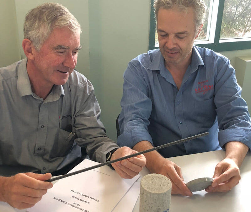 Carbon Fibre Reinforced Geopolymer Concrete