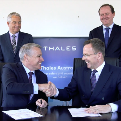 Thales signs as AMGC’s founding member