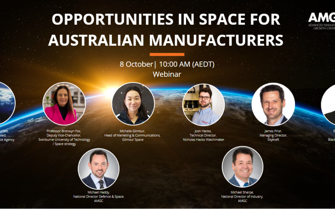 Opportunities in space for Australian manufacturers