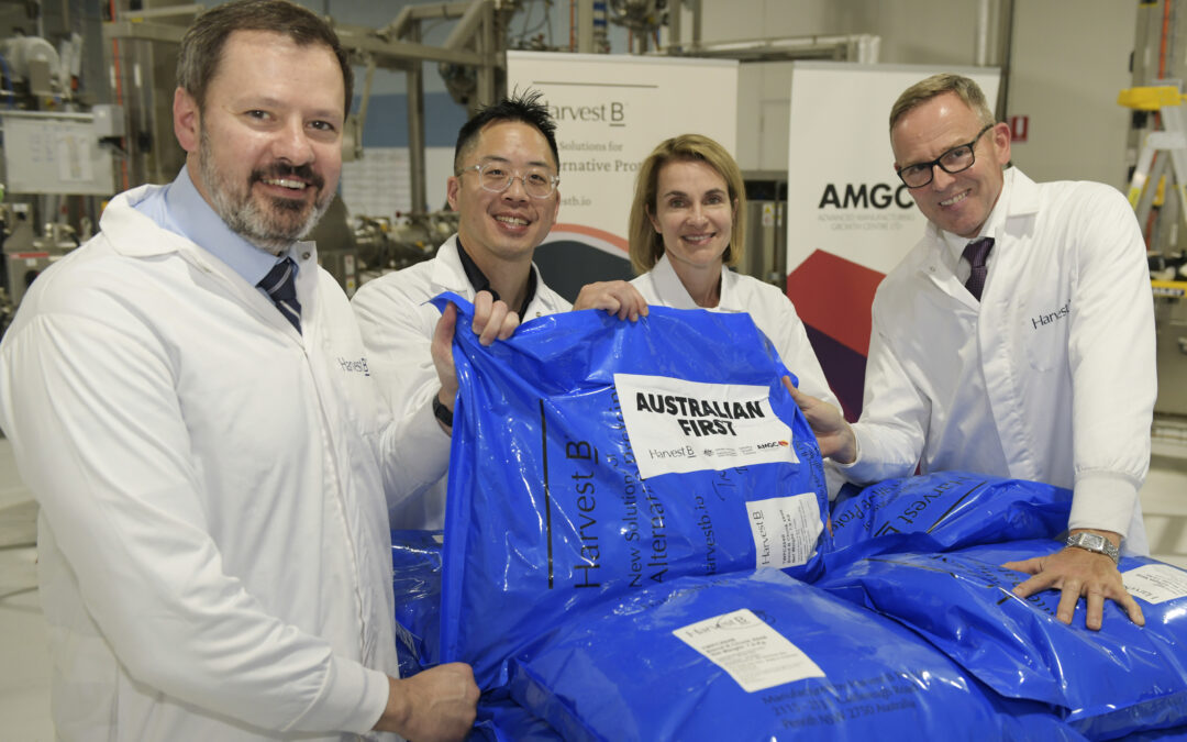 Harvest B opens Australia’s first plant-based meat ingredient facility with assistance of AMGC